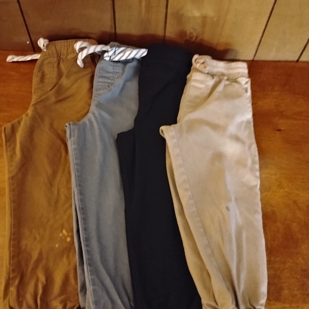 Kids' Multi-Color Casual Pants Set